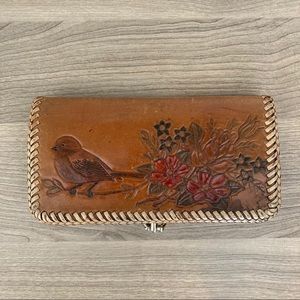 Vintage Tooled Leather Wallet